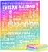 AOFUN 40x30inch, 5 Personalized Baby Blankets with Names, Custom Baby Girls Blanket Initial Swaddle Blanket