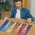 1000 Ravensburger Karen Puzzles Colors on Colors Piece Jigsaw Puzzle | Vibrant Imagery | Perfect Interlocking Fit |