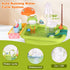 BHYDRY Play Sink with Running Water, Kitchen Sink Toy with Functional Faucet, Play Food and Kitchen Accessories