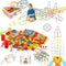 Straw Constructor Toys STEM Building Toys, 600Pcs Interlocking Plastic Engineering Toys for Kids Ages 3-8