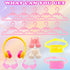 30 PCS Mini 6 Inch Doll Clothes and Accessories Include 4 Tops, 4 Pants for Boy Dolls, 5 Dresses , 2 Swimsuit and 2 Shoes, 10 Outfits Hangers Pocket Glasses Headset Crown for 5.3-6 Inch Dolls
