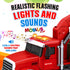 Playset 3-9 Timber Log Truck Toys for Boys - Logging Trucks for Toddlers - Friction-Powered Vehicle w/Lights & Sounds
