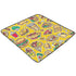 YETTASBIN 50 50 Inch Tummy Fast Food Baby Play Mat for Floor x - Portable Soft Quilted Crawling Mat Waterproof Foldable
