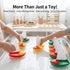 Sailboat 3PCS Summer, Toyvian DIY Bath Toy Boat & for Kids Toddler Mold-Free, Small Plastic Boats for Bathtub, Floating