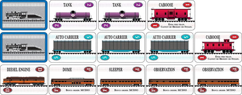Steve Jackson Games Express: The Railroad Card Game, Strategy Game for 2 to 6 Players Ages 14+