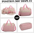 Comebachome 5pcs Baby Diaper Bags, Waterproof Diaper Bag Tote with Handbags, Milk Bottle Bags, Lunch Bag & Mat, Travel