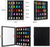 11 13.4 inches TJ.MOREE Minifigure Display Case for Collectibles, Mini Figure Display Case Wall Mount, x Black