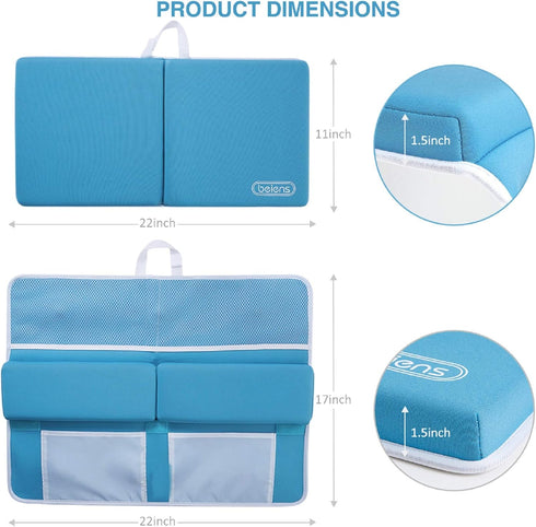 Elbow Set, 1.5'' Elbow beiens Bath Kneeler and Rest Pad Thick Quickly Dry Kneeling Pad and Support, Support Large Baby