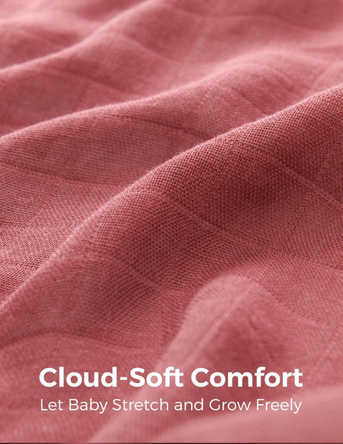 Momcozy 4-Pack 47"x47", Muslin Swaddle Blankets, Breathable and Skin-Friendly Receiving Blankets, Swaddle Blanket
