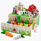 Montessori Toys for 1-3 Year Old | Wooden Animal Farm Toddler Toys