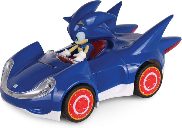 NKOK Sonic The Hedgehog All Stars Racing Pull Back Action, Speed Star by Tails, No Batteries Required