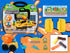 Cement Mixer Color Dough Set, Construction Truck Tools Kit with Portable Case for Kids Ages 3+, Non-Toxic Clay