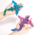 2PCS 3D 9" Printed Dragon with Wings Articulated Dragon Bookshelf Decor for Home Office