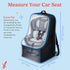 Backpack J.L. Childress Padded Car Seat Bag - Car Seat Travel Bag for Airplane, Cover Fits Most Baby & Infant Carriers