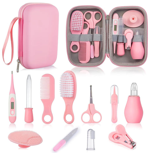 Baby Grooming and Health Kit, Lictin Nursery Care Kit, Newborn Safety Health