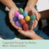 12 Soy & Beeswax Crayons for Toddlers, Colors Non-Toxic Natural Crayons, Chunky Easy-Grip Design for Little Hands