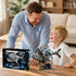 Myth Qholve Mechanical Piranha Building Block Kit Hand-Crank Gear Multi-Joint Motion Toy for Boys, Girls