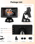Rimoody 4.3'' 360 Baby Car Camera for Backseat, HD Display Baby Car Mirror with Night Vision Feature, Wide View Angle