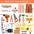 Kids Tool Bench - 4 in 1 Toy Workbench with Storage Box, 90pcs Electric Drill Tool Set for Ages 3-8