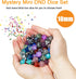 10 Sets Random Assortment Polyhedral RPG Mini Dice (70pcs), 10mm Mini DND Magic Dice Set for RPG