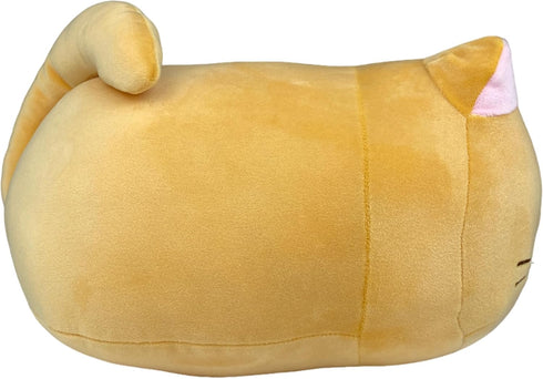 Orange Cat Plush - Pineapple Cat Stuffed Animals, Cute Soft Kitten Squishy Pillow Plush Toys for Kids, 10 Inch