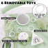 Tummy 6 Mallify Washable Time Mat, Baby Play Gym with Featured Toys, Baby Gym for Infant & Toddler, Larger Baby Play