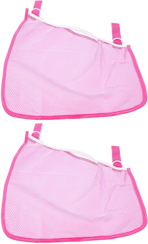 2 Pcs Baby Stroller Organizer, Hanging Storage Bag Pouch, Stroller Side Sling Bag, Polyester Travel Side Mount Bags