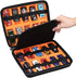 Mchoi Shockproof Carrying Case for Hot Wheels 20 Cars, Toy Car Organizer for Matchbox Cars Storage