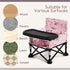 6-36 Booster Seat for Kitchen Chair with Removable Tray, Portable Foldable Baby Chair for Babies Months, Indoor Outdoor