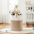 60L) Laundry Basket,Woven Cotton Rope Laundry Hamper,Versatile Storage for Dirty Clothes,Baby Toys,and Blankets