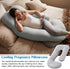 Hahafelt 59 Inch Cooling Pregnancy Pillow Cover (Only Pillowcase) Large J Shaped Full Body Pillowcase Maternity