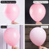 PartyWoo 100 pcs Light Pink Balloons, 10 Inch Pastel Baby Pale Pink Latex Helium for Baby Shower, Wedding, Birthday