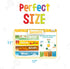 Merka Kids Placemat for Dining Table, 4 Pack Educational Placemats, Silicone Reusable & Wipeable