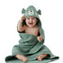 32x32 Blissful Diary Muslin Baby Hooded Towel, Soft and Absorbent Bath Towel for Newborn, Infant, Toddler, Unisex