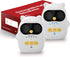 H HOSMART Audio Baby Monitor with Rechargeable Battery, Full-Duplex Wireless Intercom with 1000Ft Range,