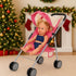 18" 2 fash n kolor My First Doll Stroller with Basket - Pink Off-White Foldable Doll Stroller - Fits Upto Dolls, Free