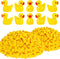 ONLYFU 1000Pcs Mini Resin Ducks Bulk Tiny Duck Figurine for Fairy Garden Landscape