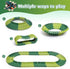 96 Set 3-5 5-7, FUNBUD Pieces Dinosaur Track Expansion for Kids - Birthday Gift for Boys Ages Compatible with Most Dino