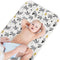 Baby Diaper Changing Pad, 21 5/8" x 31.5" Waterproof Liners, Reusable Soft Portable Changing Mat (Grey Dinosaur, 1PCS)