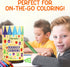 (16 TinyGeeks Jumbo Crayons Colors) Non-Toxic, Washable, Easy-to-Hold Art Supplies for Toddlers and Kids Perfect