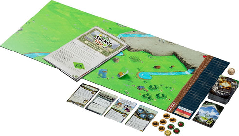 Cozy 8+, 1-6 30 Asmodee Stickerville Board Game - Narrative Strategy Game of Village Building & Storytelling