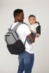 Pack Backpack, HUGGIES Unisex-adult Day Diaper Black/Solid, One Size