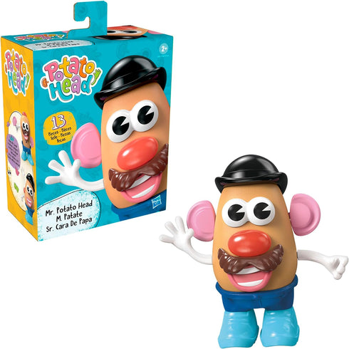 Set 13 2 Mr. Potato Head Mr. Potato Head with Parts and Pieces, Toddler and Preschool Toys for Year Old Boys and Girls