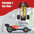 F1 Formula Pull Back Cars Toy Model Set, 12 Pack 1:43 Matchbox Small Race Cars for Toddlers Ages 2-8