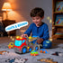 12.2" 2-4, Set 18M+ 2 3 4 5, P&C Toddler Car Transport Truck Toys for Ages Car Carrier Transporter Double-Deck Hauler