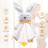 BEREST Rechargeable Baby Sleep Soother Bunny Lovey- White Noise| Heartbeat| Shushing| Lullaby Infant Sleeping Aid