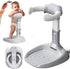 shengkefty Baby Shower Stand with Anti-Slip Base & Anti-Pinch Silicone, Adjustable Foldable Baby