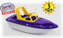Set Sailboat Set 3 Pack Matty's Toy Stop Plastic Boats (Red), Speedboat (Purple) & Fireboat (Blue) Gift Bundle, Perfect
