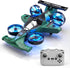 Xelabrion Remote Control Airplane Car Toys for Kids Ages 4-6-8-10-12, 2-In-1 Foam RC