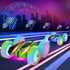 FunsLane 2 Pack 2.4GHz 4WD 360 Remote Control Car Toys for Kids, RC Stunt Cars with Wheel Lights, Drift High Speed Off